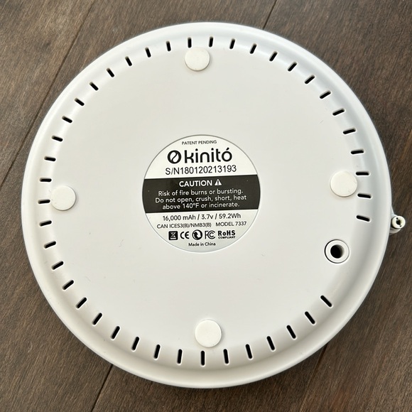 KINITO Diffuser Battery Base, Cordless Essential Oil Accessory, Cord-Free Style - Picture 3 of 5